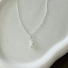 Load image into Gallery viewer, VERTICAL HERKIMER DIAMOND NECKLACE
