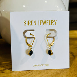 SUTTON ONYX EARRINGS