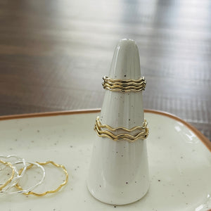 WAVE STACKING RING