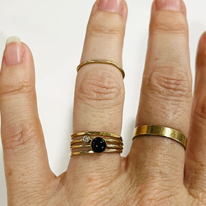 ONYX RING SET