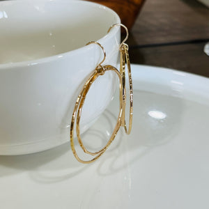 DUO HOOP EARRINGS