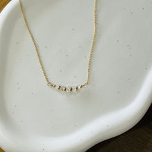 Load image into Gallery viewer, HERKIMER DIAMOND BAR NECKLACE
