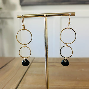 ONYX EARRINGS