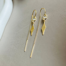 Load image into Gallery viewer, SPIKE THREADER EARRINGS
