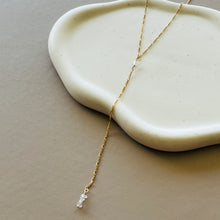 Load image into Gallery viewer, HERKIMER DIAMOND Y NECKLACE

