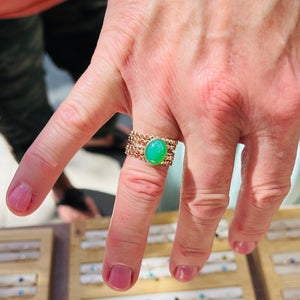 DAHLIA CHRYSOPRASE SET