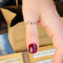 Load image into Gallery viewer, V BLACK DIAMOND RING
