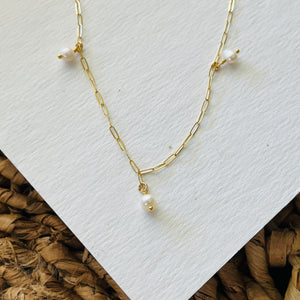 SUMMER PEARL NECKLACE