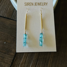 Load image into Gallery viewer, BLUE APETITE EARRINGS
