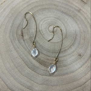 GEM HANG EARRINGS