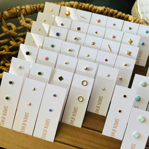 STANDARD GEMSTONE STUDS