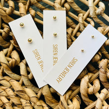 Load image into Gallery viewer, BALL STUD EARRINGS

