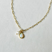 Load image into Gallery viewer, WANDER PEARL OPAL NECKLACE
