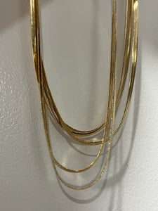 BILLIE HERRINGBONE CHAIN IN 3 WIDTHS