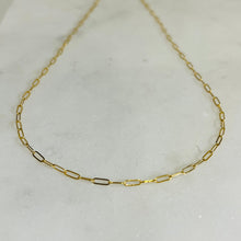 Load image into Gallery viewer, BABY PAPER CLIP CHOKER NECKLACE
