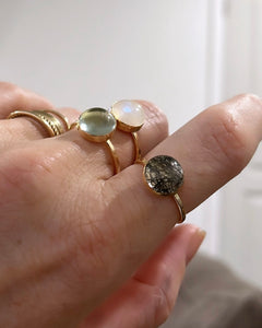 MEGA GREEN AMETHYST RING