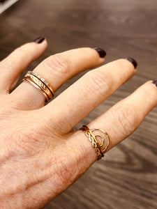 DOUBLE ARCH RING