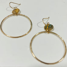 Load image into Gallery viewer, DEE DISC HOOPS
