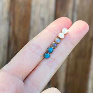 STANDARD GEMSTONE STUDS