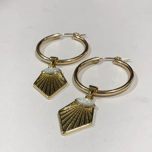 TOVANA OPAL EARRINGS